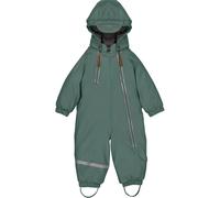 Zip-up baby ski suit Mikk-Line Vert 18 mois