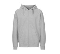 Zip-up cotton hoodie Tiger Gris S