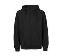 Zip-up cotton hoodie Tiger Noir M