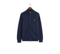 Zip-up cotton jumper Gant Bleu S