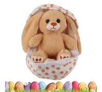 Zip Up Egg - 9.84" Plush Doll | PP Stuffed Animal - Soft Easter Decor Toys for Kids, Teens and Adults,This Cute Collector Pillow Is Ideal For Decorating A Kids Comb