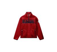 Zip-up fleece hoodie Napapijri Archive Rouge M