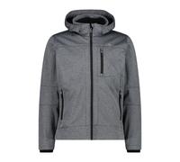 Cmp Zip Hood 3a01787n-m Softshell Jacket Grey S Men