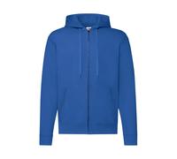 Zip-up hooded jacket Fruit of the Loom Classic Bleu XL