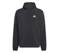 Zip-up hooded training jacket adidas Essentials Gris M