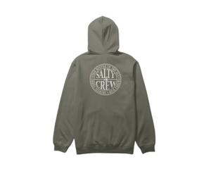 Zip-up hooded vest Salty Crew Global Fleece Vert L
