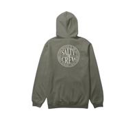 Zip-up hooded vest Salty Crew Global Fleece Vert XL