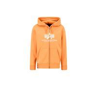 Zip-up hoodie Alpha Industries Basic PP Orange S