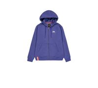 Zip-up hoodie Alpha Industries Basic Small Logo Violet 2XL