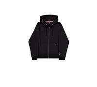 Alpha Industries Label Zip Backprint Hoodie for Men Size XL - black