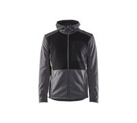 Zip-up hoodie Blaklader Gris XS