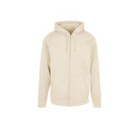 Build Your Brand Basic Full Zip Sweatshirt Beige 3XL Men