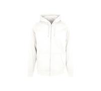 Zip-up hoodie Build Your Brand Basic Blanc 5XL
