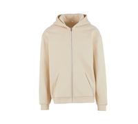 Zip-up hoodie Build Your Brand Loose Fit Beige 2XL