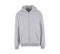 Zip-up hoodie Build Your Brand Loose Fit Gris L