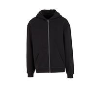 Zip-up hoodie Build Your Brand Loose Fit Noir M