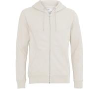 Zip-up hoodie Colorful Standard Classic Organic ivory white Blanc XL