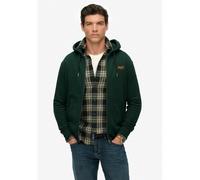 Zip-Up Hoodie Dark Green