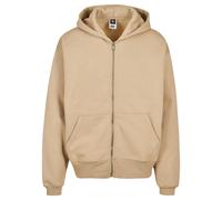 Def Basic Full Zip Sweatshirt Beige M Men
