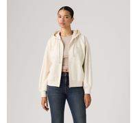 Zip-Up Hoodie Ecru