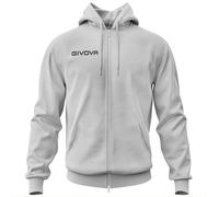 Givova King Full Zip Sweatshirt Grey XL