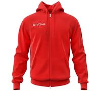 Zip-up hoodie Givova King Rouge S