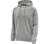 Hummel Red Classic Full Zip Sweatshirt Grey XL Men