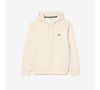 Zip-Up Hoodie in Organic Cotton Blend Thyme