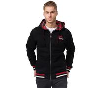 Zip-up hoodie Lonsdale Lancaster Noir M