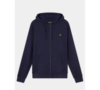 Lyle & Scott Loopback Cotton Full Zip Hoodie - Navy