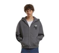 Zip-up hoodie Mister Tee Guardian Angel Of NY Gris L