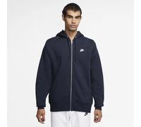 Zip-up hoodie Nike Club Fleece Bleu M