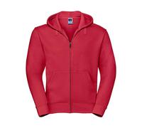 Zip-up hoodie Russell Athletic Authentic Rouge 3XL