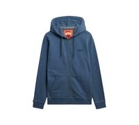 Superdry Essentials Logo M2014128b Full Zip Sweatshirt Blue S Men