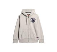Zip-up hoodie Superdry Vintage Athletic Gris S