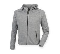 Zip-up hoodie Tombo Gris XS