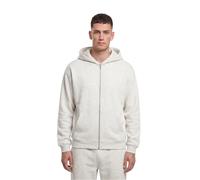 Zip-up hoodie Urban Classics Fluffy Gris L