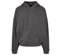 Zip-up hoodie Urban Classics Organic 90's Noir S