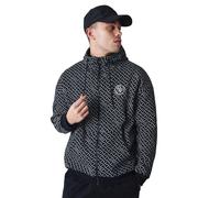 Zip-up hoodie with monogram print Project X Paris Noir S