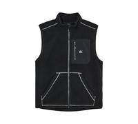 Zip-up sleeveless fleece Quiksilver Clean Coast Noir L