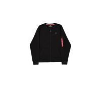 Zip-up sweatshirt Alpha Industries Basic Small Logo Noir 3XL