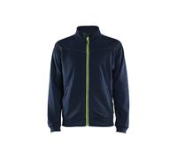 Zip-up sweatshirt Blaklader Bleu XL