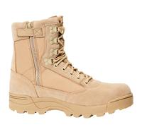 Brandit Zipper Tactical Boots, beige, size 45