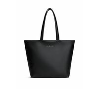Zip-Up Tote Bag Black