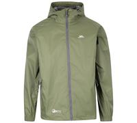 Zip-up waterproof hooded jacket Trespass Qikpac Vert XS