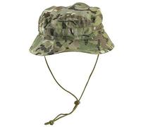 Zip Zap Zooom British Army Military Jungle Boonie Sun Bush Hat Bucket Baseball Cap Visor Multi BTP Camo (Large - 59cm)