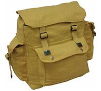 zip zap zooom Highlander Mens Man Combat Military Rucksack Travel Back Pack Canvas Surplus Shoulder Bag
