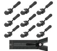 zip & zipper Repair Kit, 9PCS Instant Fix, 3 Sizes Replacement, Universal Slider Zippers, Extension & Fixing Zips Puller for Luggage