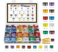 ZIPCCI 266 Pcs - Car Fuses Assortment Kit, Mini & Standard Automotive Fuses - Blade Auto Fuse for RV Accessories, Marine, Camper, Travel Trailers, Boat (2A/3A/5A/7.5A/10A/15A/20A/25A/30A/40AMP)