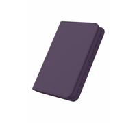 Ultimate Guard Zipfolio 160 8 Pocket Xenoskin Trading Card Folder Purple